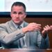 Former Louisville Police officer Brett Hankison talks about seeing a subject in a firing stance in the apartment as he is cross-examined in Louisville, Ky. on March 2, 2022.