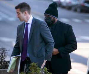 Blake Ballin, the attorney representing Desmond Mills Jr., walks into the Odell Horton Federal Building in Downtown Memphis, Tenn., on Thursday, Nov.2, 2023.