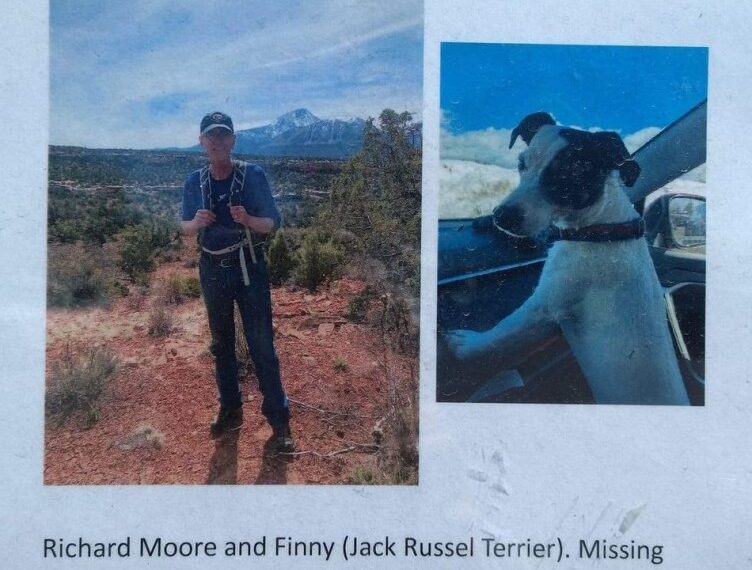 Colorado hiker Rich Moore