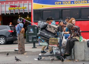 “It’s not a joke”: Homeless man’s controversial signs spark outrage in San Francisco neighborhood