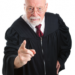 judge finger wagging pointing