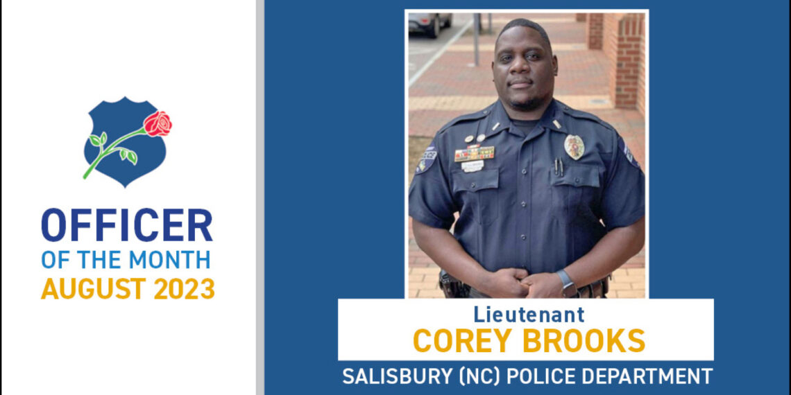 National Law Enforcement Officers Memorial Fund Announces August 2023 Officer of the Month