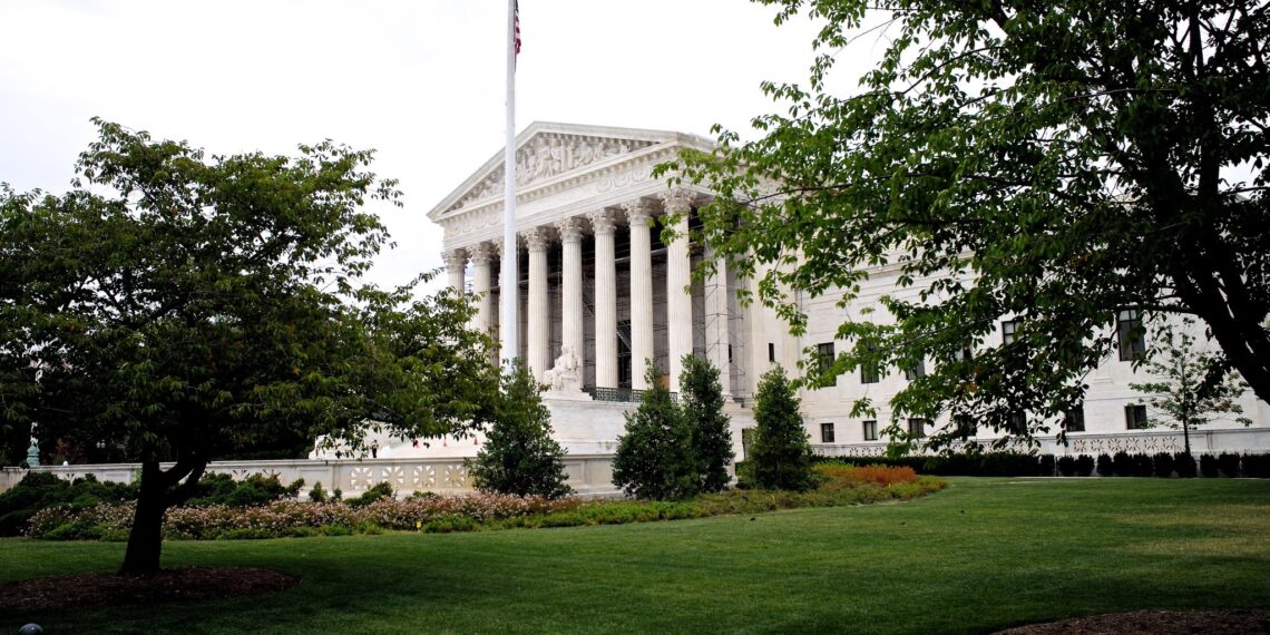 Exterior of the Supreme Court building
