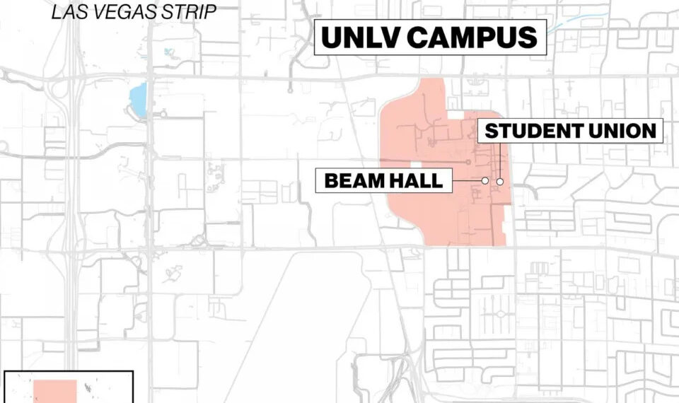 PHOTO: Shooting at University of Nevada, Las Vegas (ABC News)