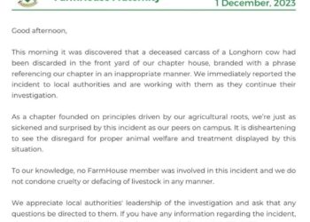 Oklahoma State investigates dead longhorn at fraternity house as football team plays Texas – Law Officer