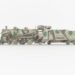 money train Dollar steam engine symbolizing the power of money