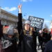 Polish women protest for their bodily autonomy. Source: Yahoo Images