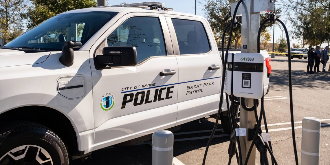 SoCal police cars are going green