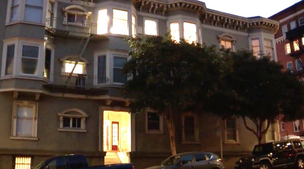 The home where Wong was found dead.