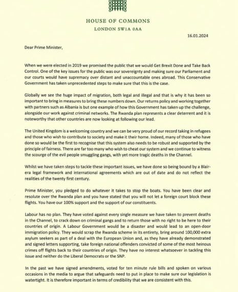 Lee Anderson and Anderson and Clarke-Smith’s resignation letter