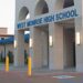 West Monroe high school entrance.