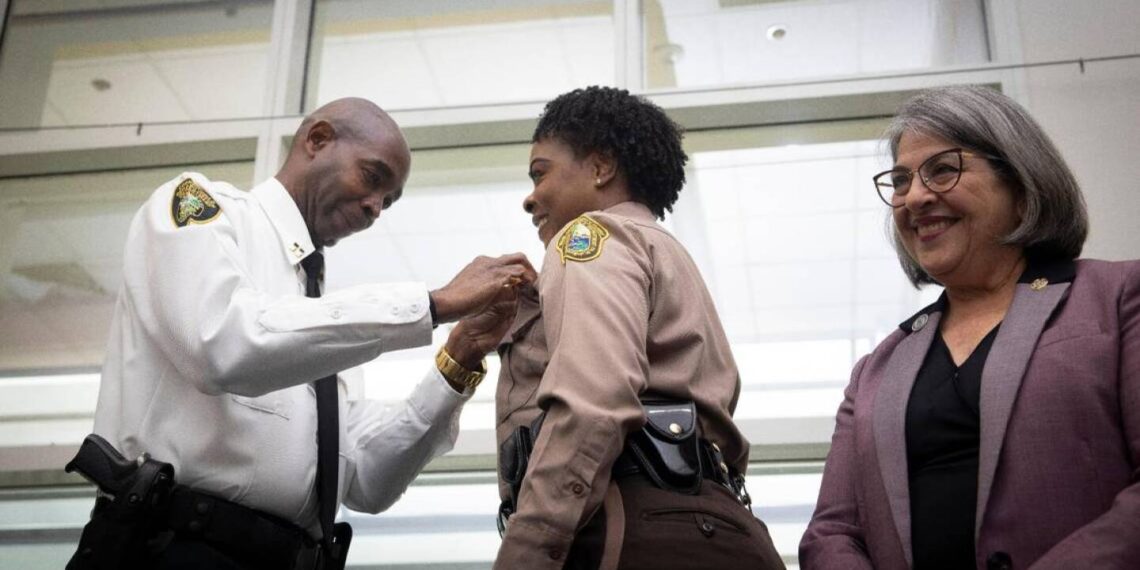 First woman sworn in as Miami-Dade's top cop
