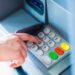 ATM card withdrawing