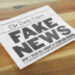 Fake News paper on Kitchen Table