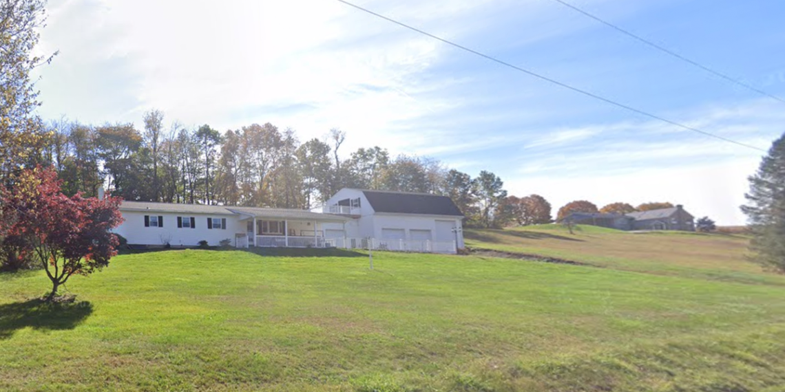 house where self-defense shooting occurred seen from road via google maps