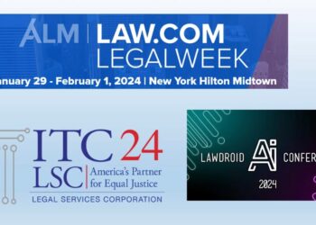 The Week of Jan. 29 Brings Three Legal Tech Conferences, Spanning BigLaw, SmallLaw and A2J