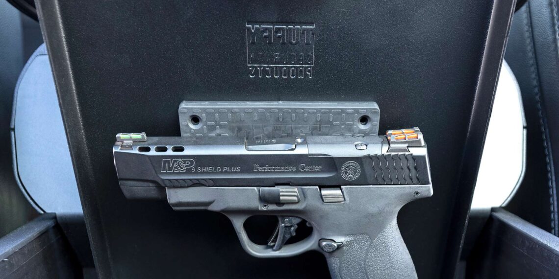 New, Strong Double Sided Magnet From Tuffy Security Products Securely Holds Firearms for Convenient