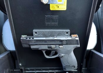 New, Strong Double Sided Magnet From Tuffy Security Products Securely Holds Firearms for Convenient