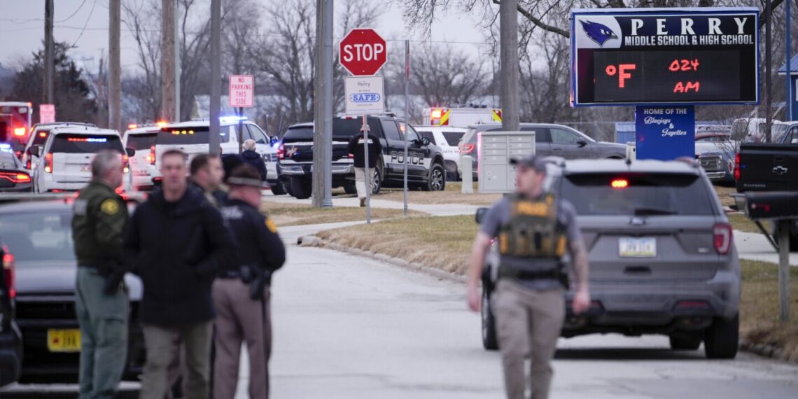 Officers locate victims in Iowa school shooting; shooter dead
