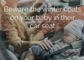 Bulky coats car seats