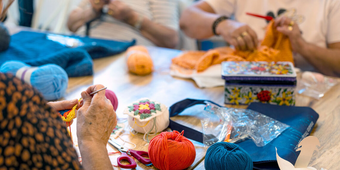 An unexpected yarn of community building: Detroit police precinct offers crochet classes to engage locals