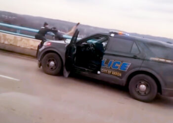 “Hero is an understatement:” Akron police officer saves suicidal man’s life in dramatic bridge rescue