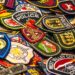 Young law enforcement enthusiast collects patches from agencies across the globe