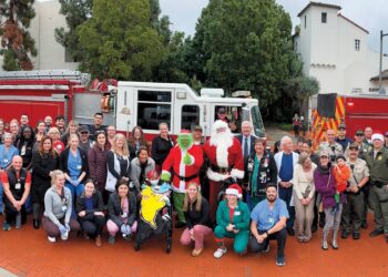 Spreading holiday cheer and goodwill