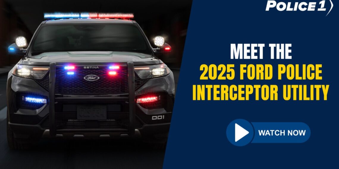 Ford unveils enhanced 2025 Police Interceptor Utility