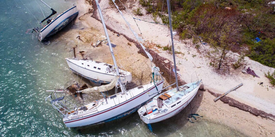 Law enforcement cracks down on squatters living on derelict boats in Florida county