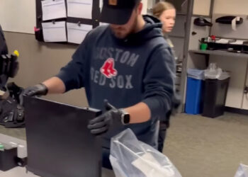 Hide-and-seek fail: Burglary suspect arrested after hiding in wooden trunk during police search