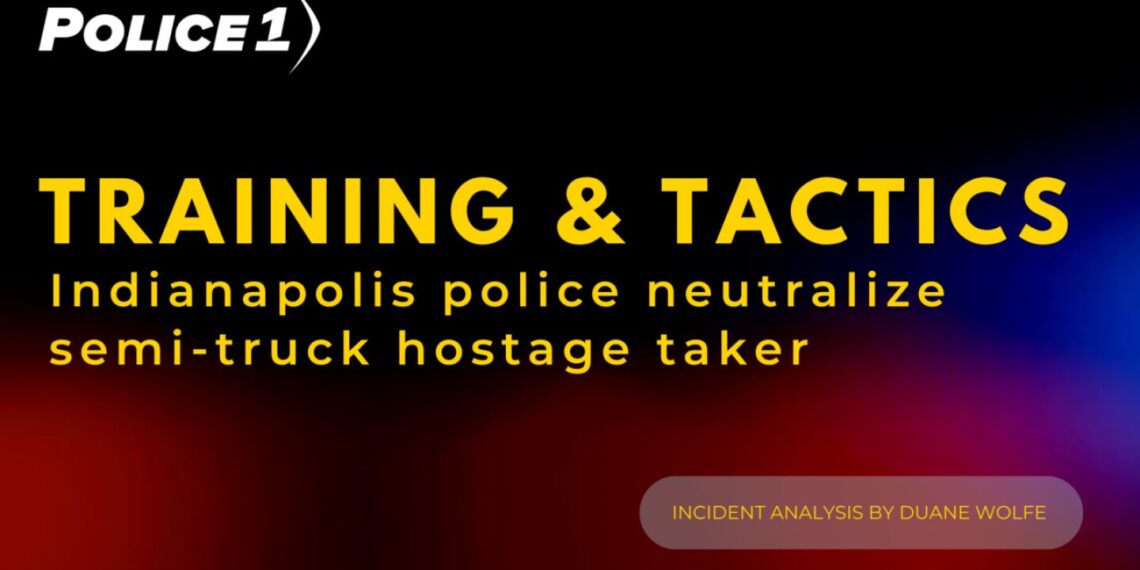 Indianapolis police neutralize semi-truck hostage taker