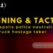 Indianapolis police neutralize semi-truck hostage taker