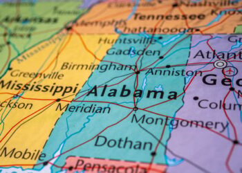 Alabama map