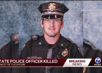 Community mourns slain N.M. State Police officer