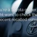 Toyota recalls