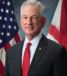 Official portrait of Tuberville in 2023