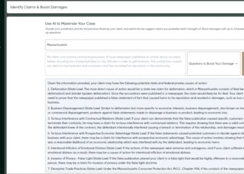 Legal Tech Startup Ai.law Can Now Draft the Complaint for Your Lawsuit