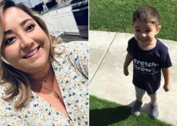 Savannah Kriger and her young son, Kaiden