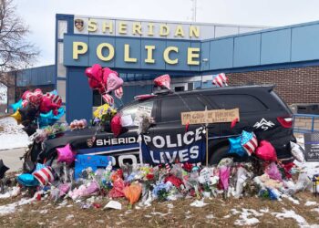 “We have the watch from here”: Memorial service honors fallen Sergeant Nevada Krinkee, first Wyoming officer killed by homicide in 27 years