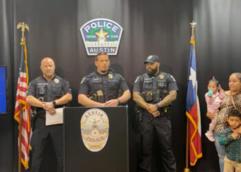 Austin police officers honored for saving choking child’s life