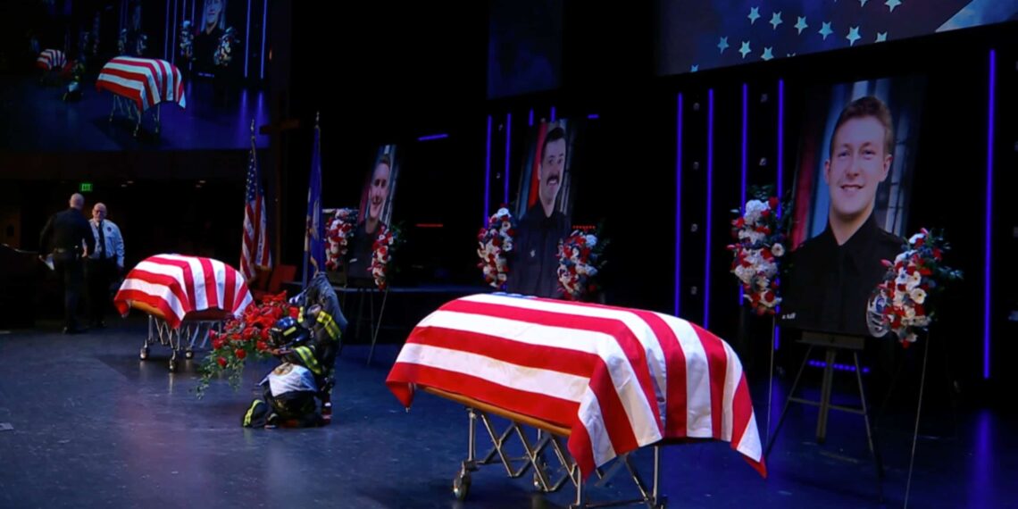 Thousands gather to honor fallen Burnsville officers and fire medic – Law Officer