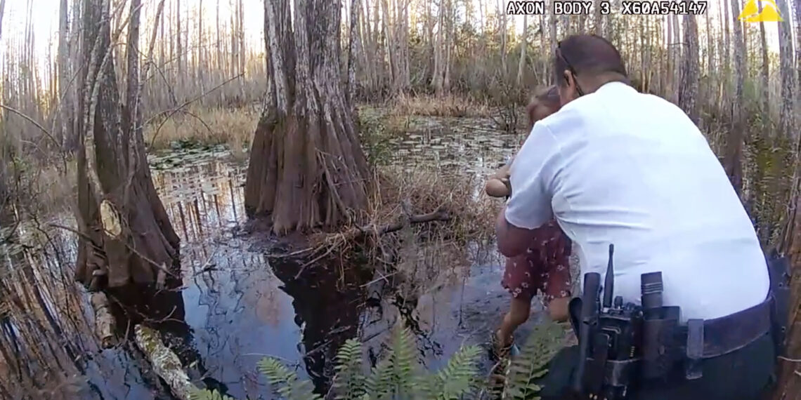 Deputies rescue 5-year-old autistic girl lost in Florida swamp
