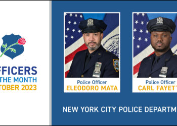 National Law Enforcement Officers Memorial Fund Announces October 2023 Officers of the Month