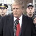 Trump Declares at NYPD Officer's Wake