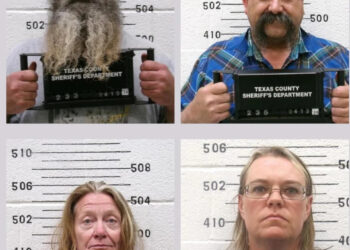PHOTO: Tad Bert Cullum, 43; Tifany Machel Adams, 54; Cole Earl Twombly,50; and Cora Twombly, 44, are seen in photographs released by the Oklahoma State Bureau of Investigation on April 14, 2024. (Oklahoma State Bureau of Investigation)
