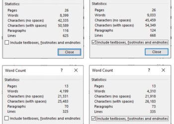 High 5 Games brief word count screenshot