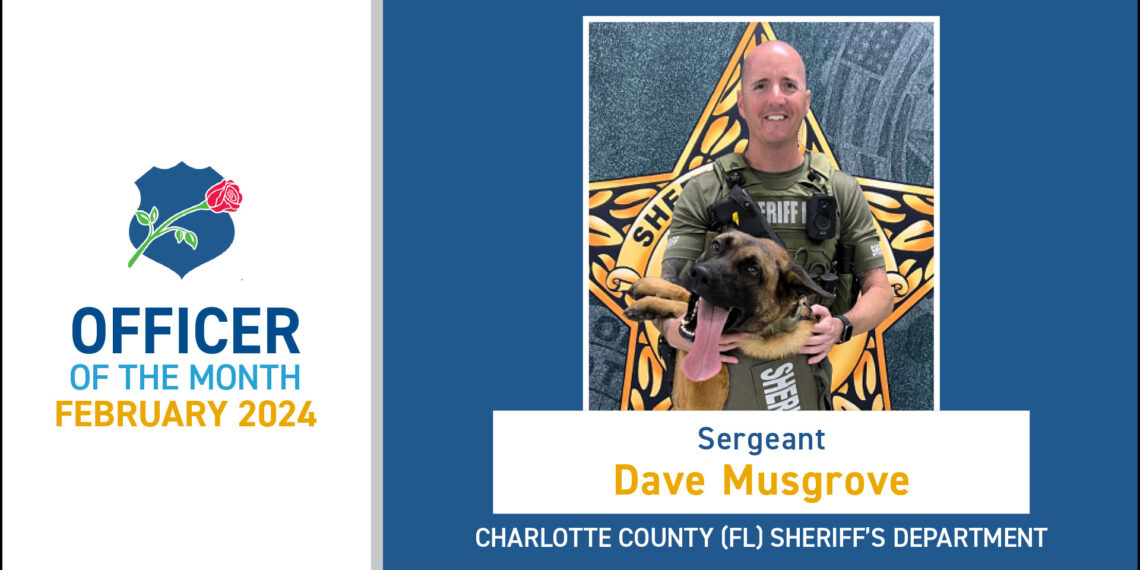 National Law Enforcement Officers Memorial Fund Announces February 2024 Officer of the Month