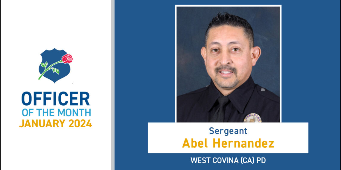 National Law Enforcement Officers Memorial Fund Announces January 2024 Officer of the Month