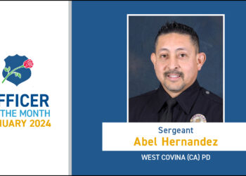 National Law Enforcement Officers Memorial Fund Announces January 2024 Officer of the Month